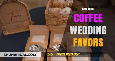 Brewing Love: Creative Coffee Wedding Favors for Your Special Day
