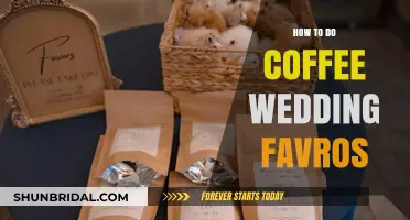 Brewing Love: Creative Coffee Wedding Favors for Your Special Day