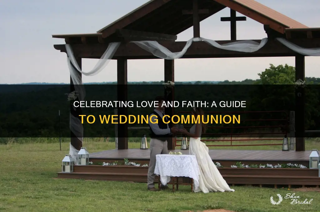 how to do communion at a wedding
