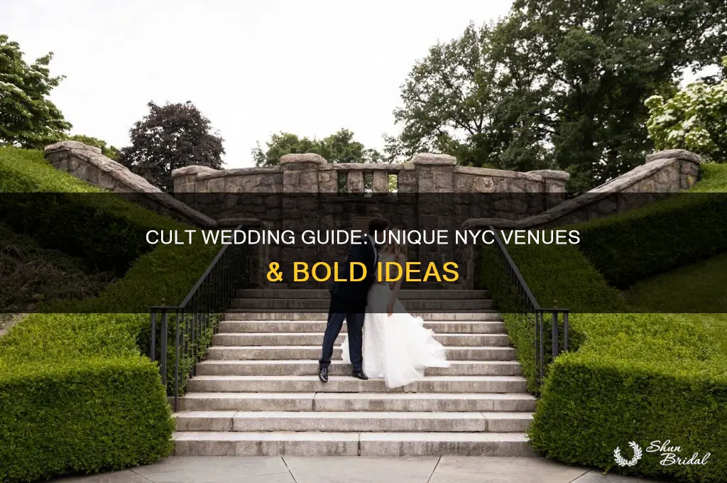 how to do cult wedding in New York city