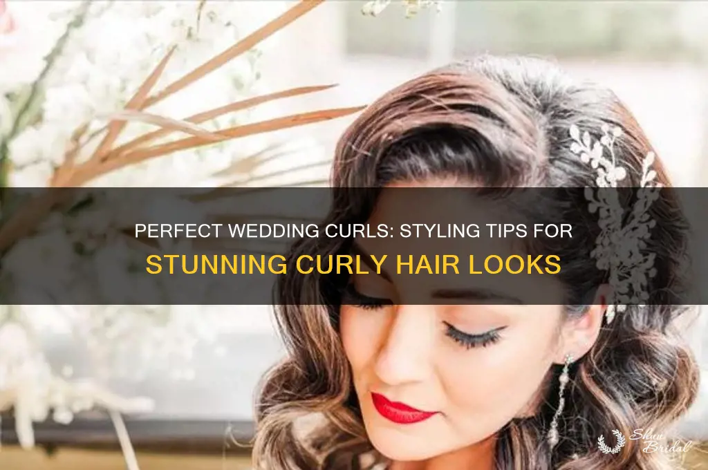 how to do curly hair for a wedding