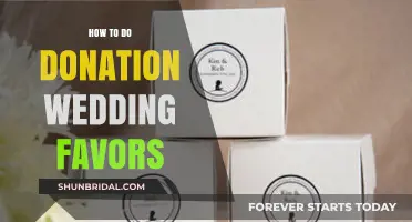 Charitable Wedding Favors: How to Donate in Honor of Your Guests
