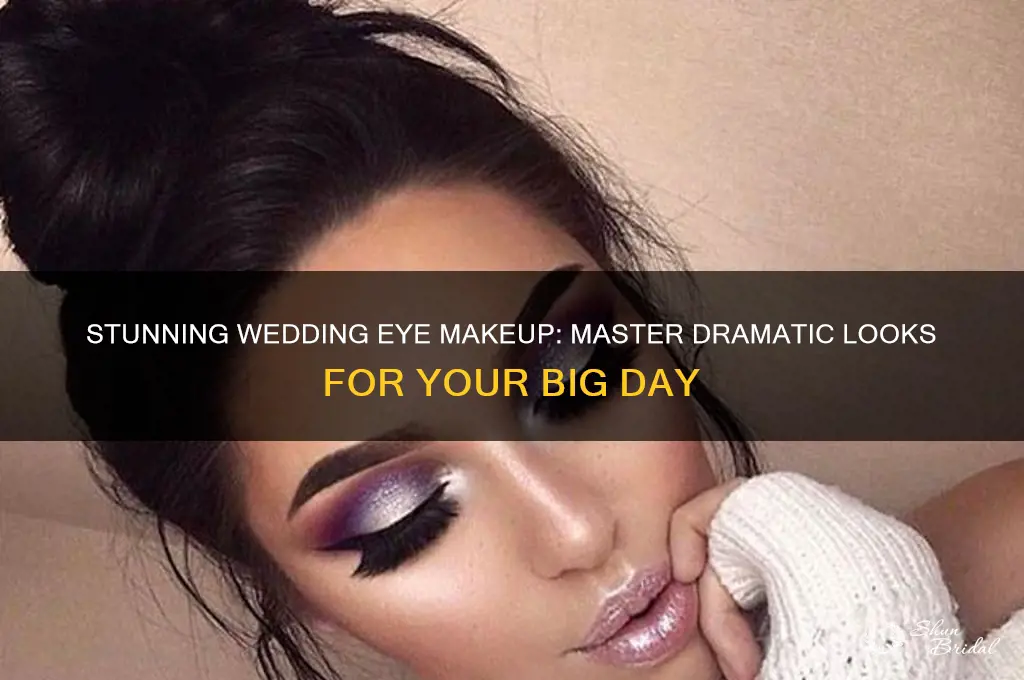 how to do dramatic eye makeup for wedding