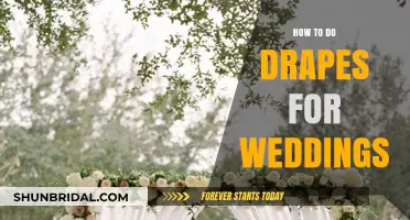 Elegant Wedding Draping: A Step-by-Step Guide to Stunning Decor