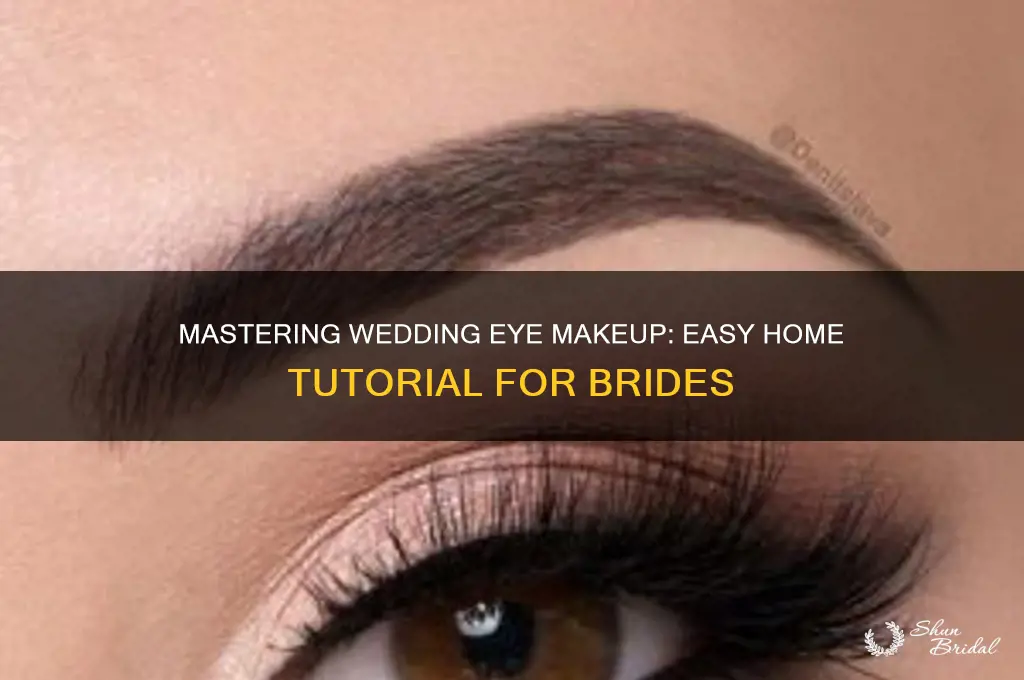 how to do eye makeup at home for wedding