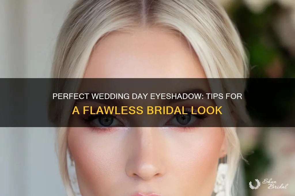 how to do eyeshadow for wedding day