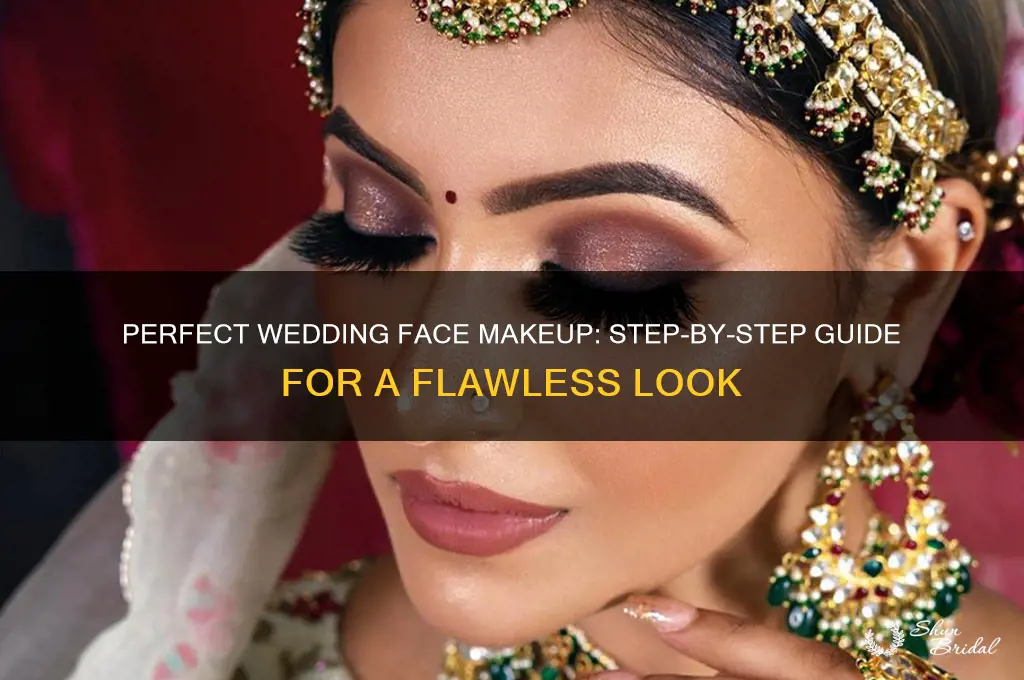 how to do face makeup for wedding