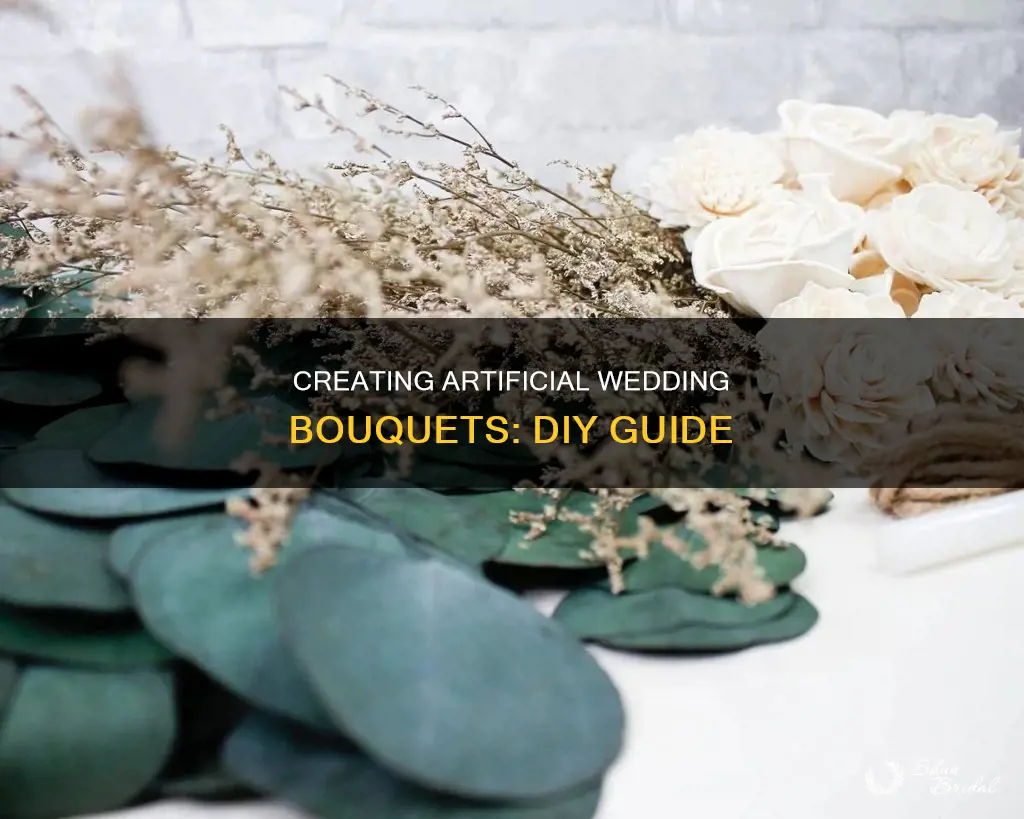 how to do fake wedding flowers