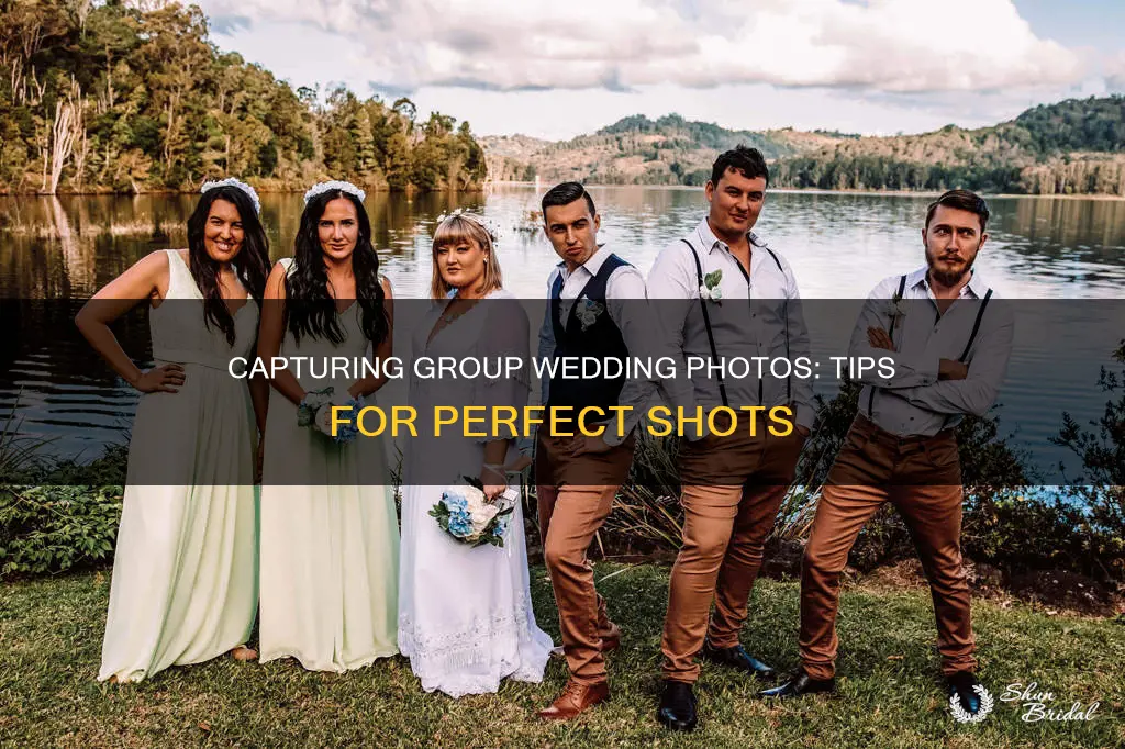 how to do group wedding phots
