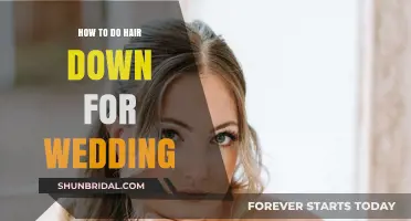 Elegant Wedding Hairstyles: Mastering the Perfect Down-Do for Your Big Day