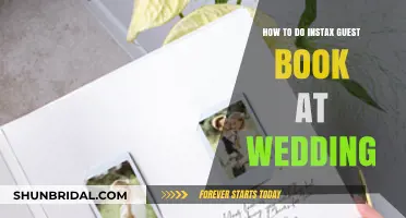 Creative Instax Guest Book Ideas for Your Wedding Celebration