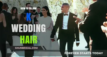 Glamorous Kim Kardashian Wedding Hair Tutorial: Achieve Her Iconic Look