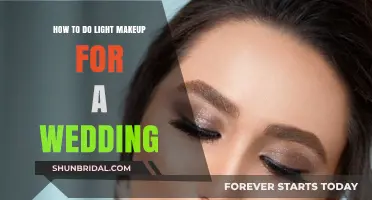 Effortless Wedding Glow: Mastering Light Makeup for Your Special Day