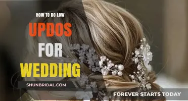 Elegant Low Updos for Weddings: Simple Steps for Stunning Styles