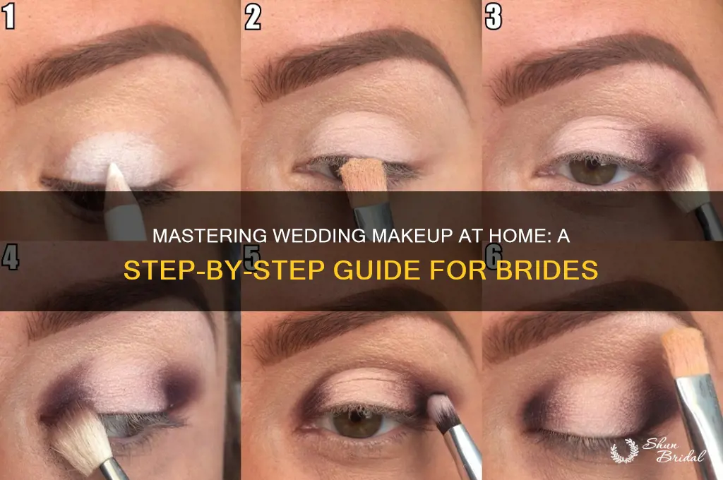 how to do makeup at home for wedding