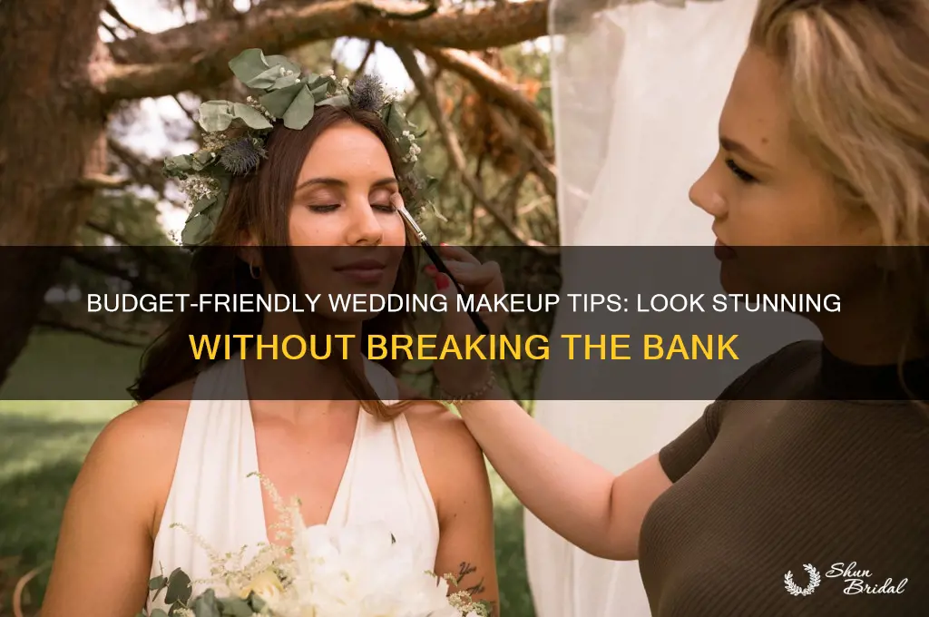 how to do makeup cheaply for wedding