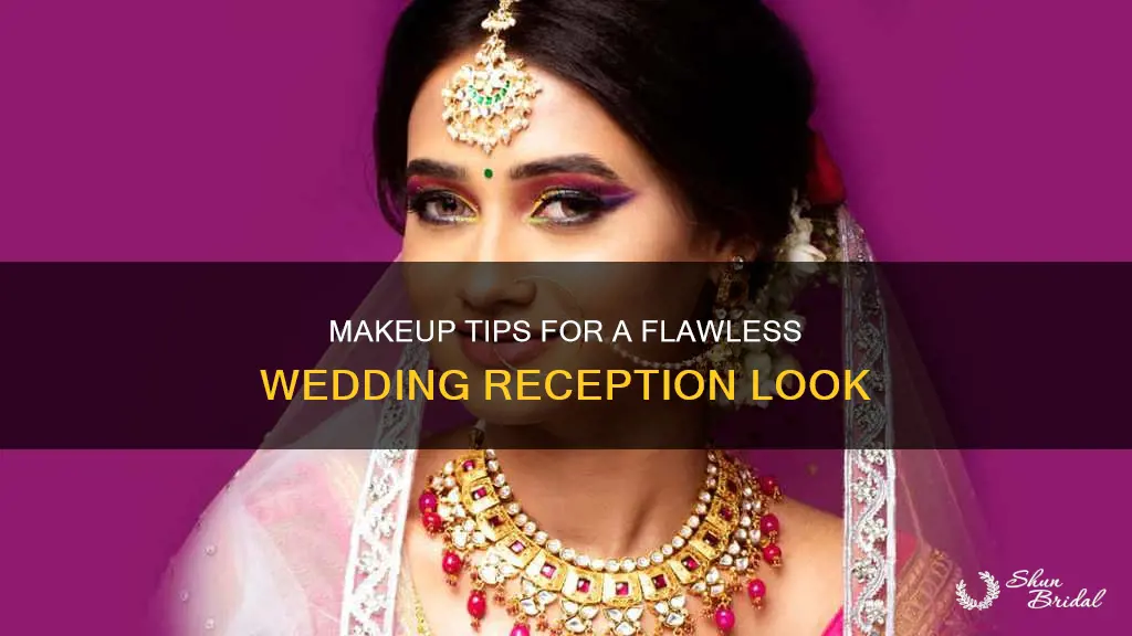 how to do makeup for wedding reception