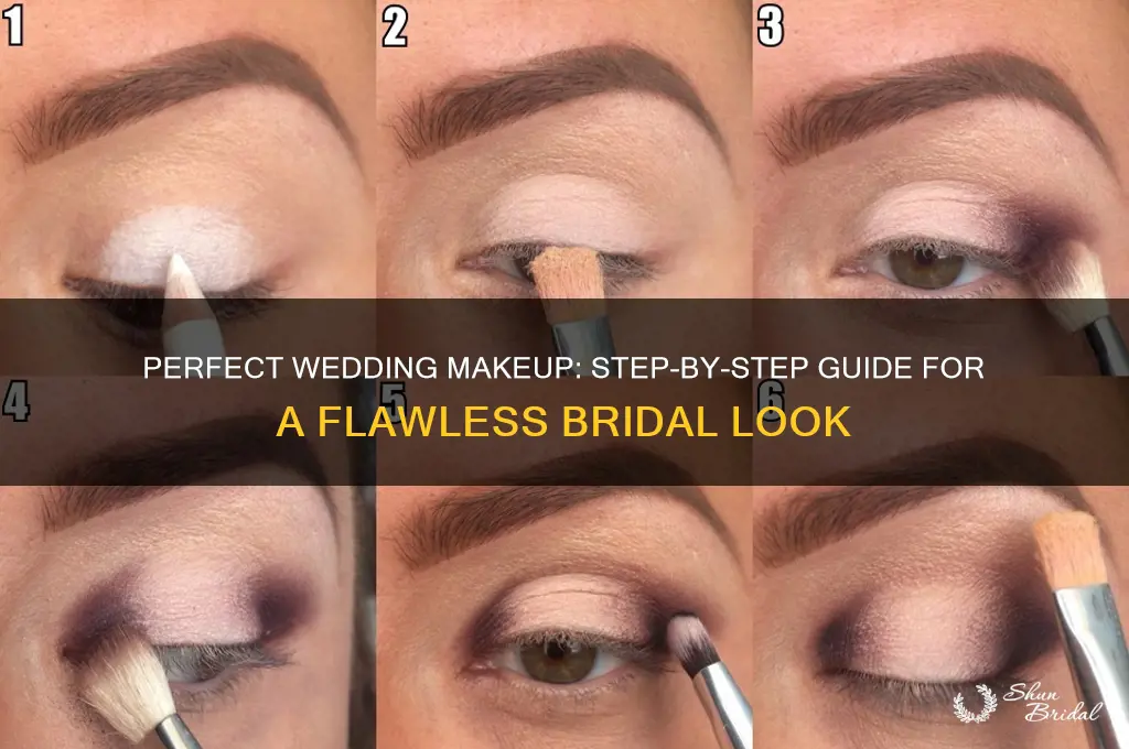 how to do makeup for wedding step by step