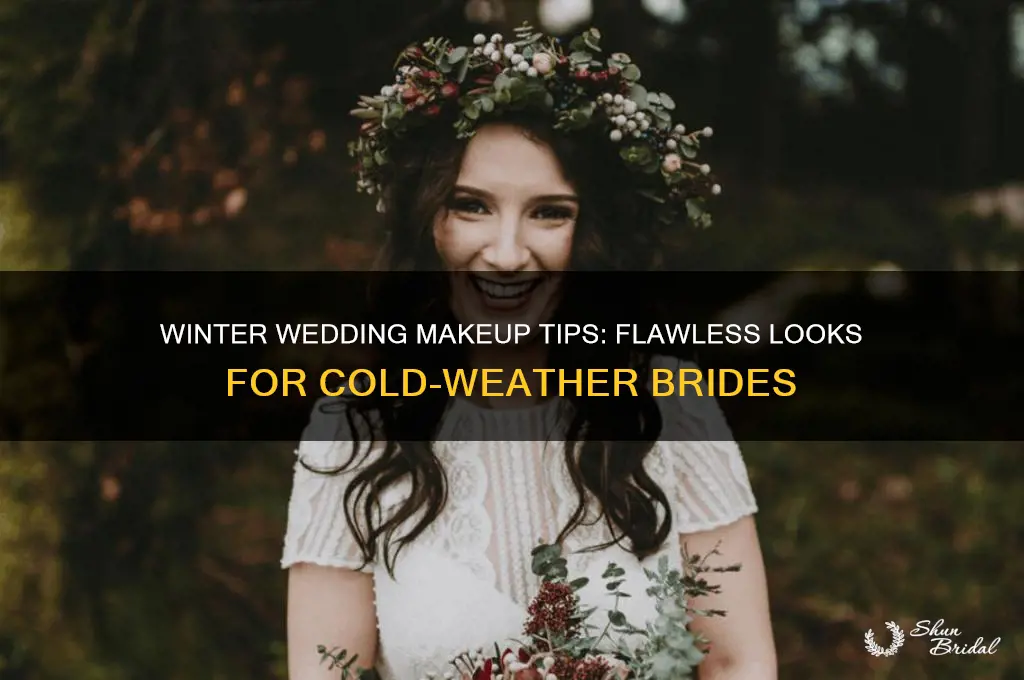 how to do makeup in winter wedding