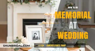 Honoring Loved Ones: Creative Ways to Include a Memorial in Your Wedding