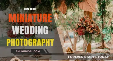 Capturing Mini Wedding Moments: A Photographer's Guide