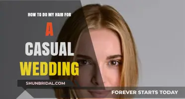 Effortless Wedding Hairstyles: Casual Looks for the Big Day