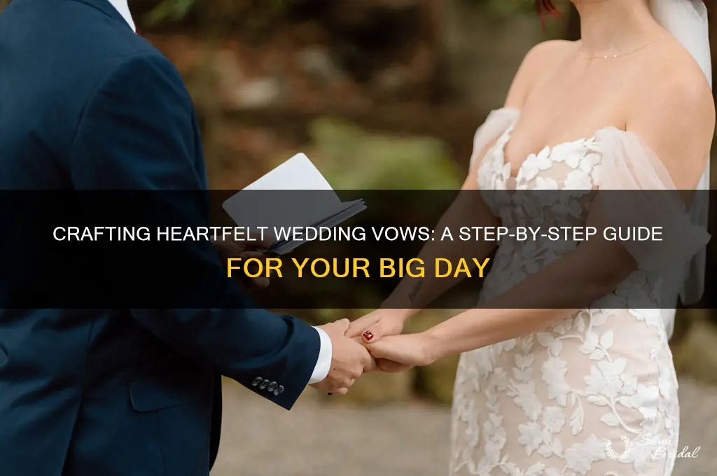 how to do my wedding vows