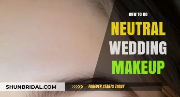 Effortless Neutral Wedding Makeup: A Step-by-Step Guide for Timeless Beauty