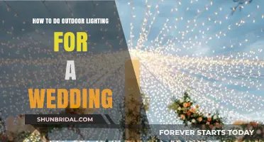 Elegant Outdoor Wedding Lighting Ideas: Create a Magical Evening Ambiance