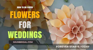 Create Beautiful Paper Flowers for Your Wedding