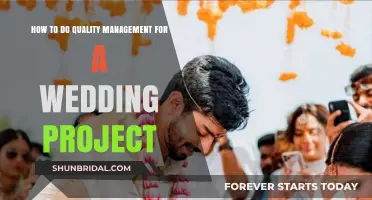 Mastering Quality Management for Your Dream Wedding Project