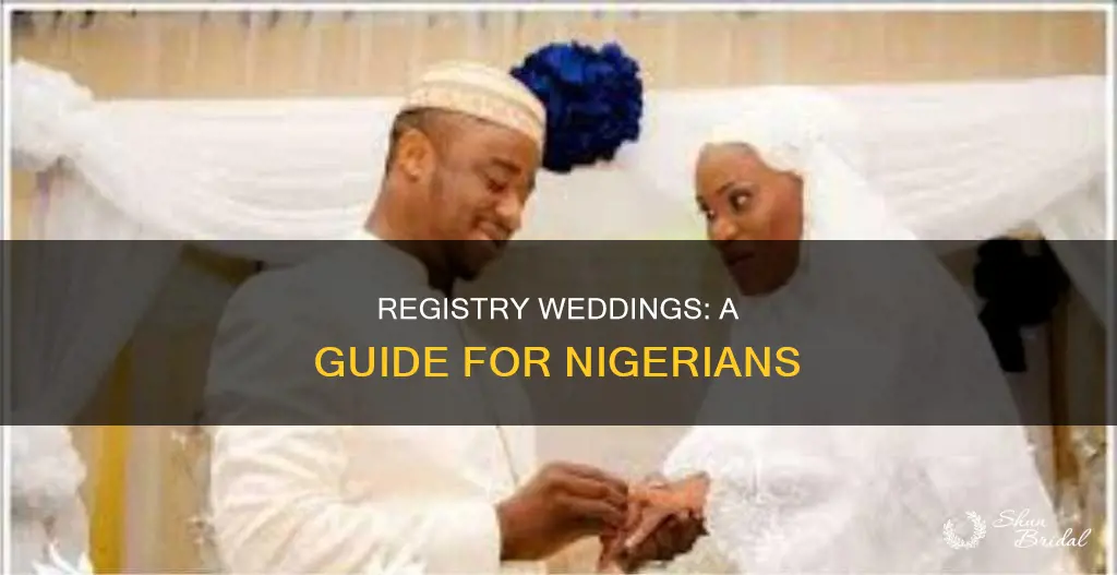 how to do registry wedding in nigeria