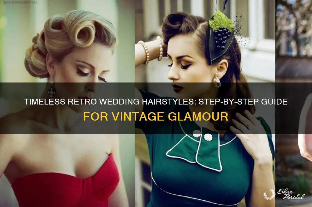 how to do retro wedding hairstyke