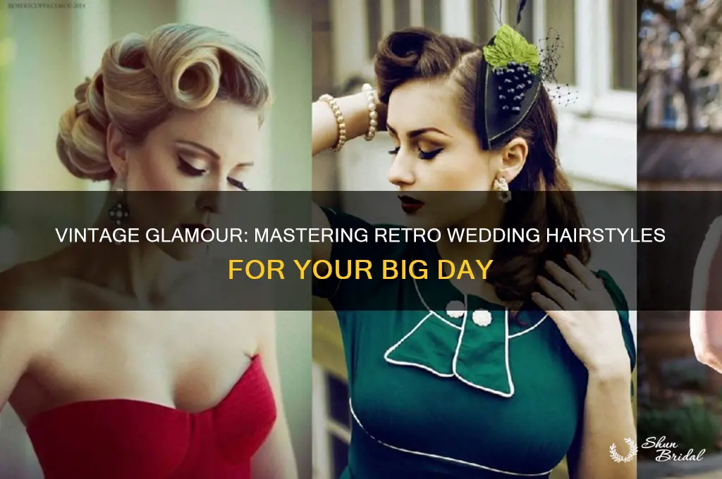 how to do retro wedding hairstyle