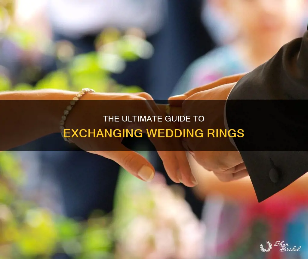how to do rings at wedding