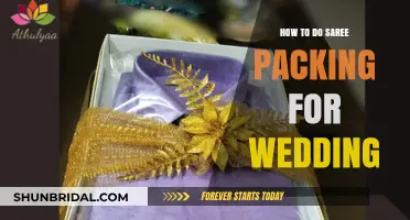 Elegant Saree Packing Tips for Your Dream Wedding Celebration