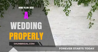 Mastering Wedding Seating: A Guide to Properly Arranging Guests