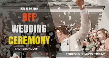 Elegant Send-Off Wedding Ceremony Ideas for a Memorable Farewell