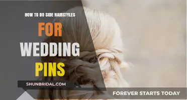 Elegant Wedding Side Hairstyles: Perfect Pin Techniques for Your Big Day
