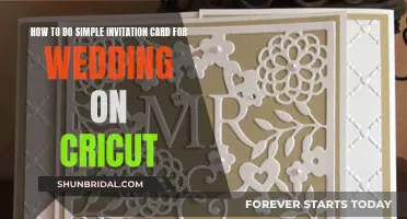 DIY Wedding Invitation Cards with Cricut: A Simple Guide