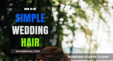 Effortless Wedding Hair: Simple DIY Styles for Your Special Day