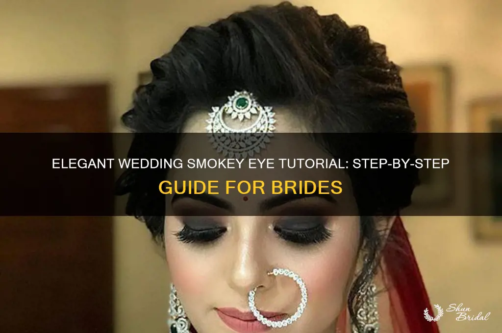 how to do smokey eye for wedding