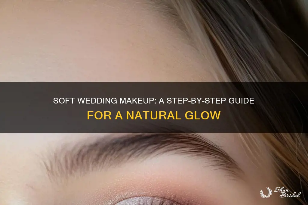 how to do soft wedding makeup