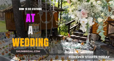 Creative Wedding Station Ideas: Tips for a Seamless Celebration Setup
