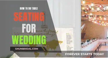 Planning Your Wedding: Table Seating Strategies