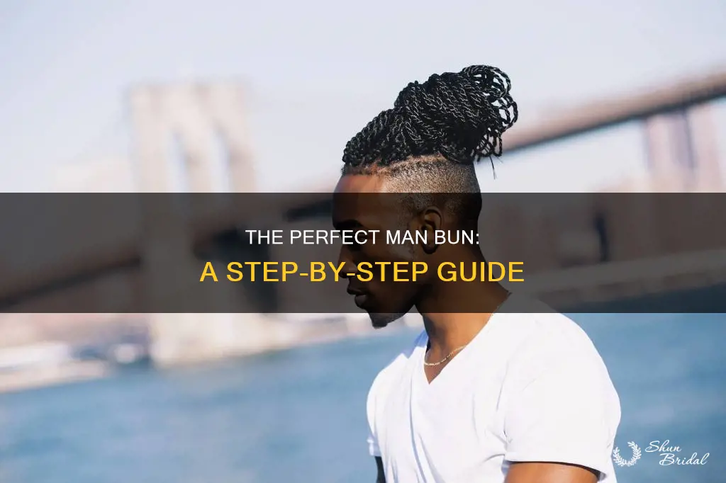 how to do the best man bun