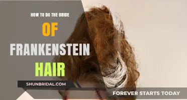 Creating the Iconic Bride of Frankenstein Hair: A Step-by-Step Guide
