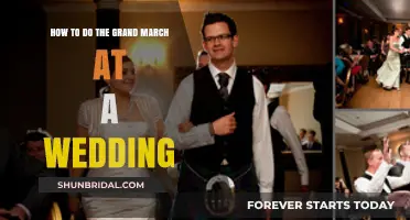 Mastering the Grand March: A Step-by-Step Guide for Your Wedding