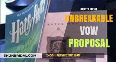 Unbreakable Vow Proposal Guide: Crafting a Magical, Lifelong Commitment
