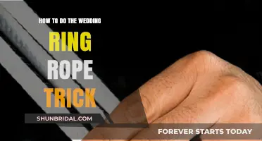 Mastering the Wedding Ring Rope Trick